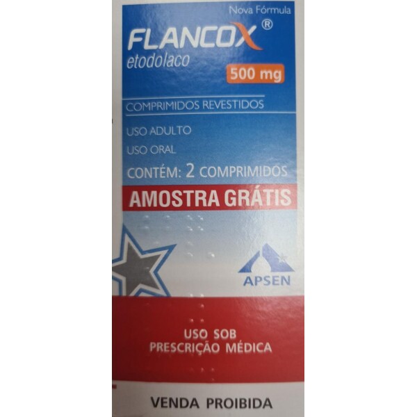 Flancox - Etodolaco 500mg - 2 Comprimidos